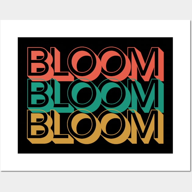 Retro Bloom Wall Art by Rev Store